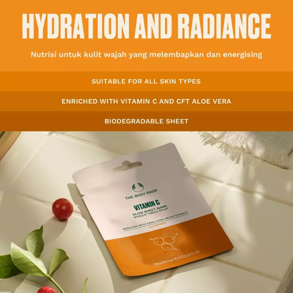 Vitamin C Sheet Mask 18ml