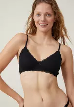Black Pointelle