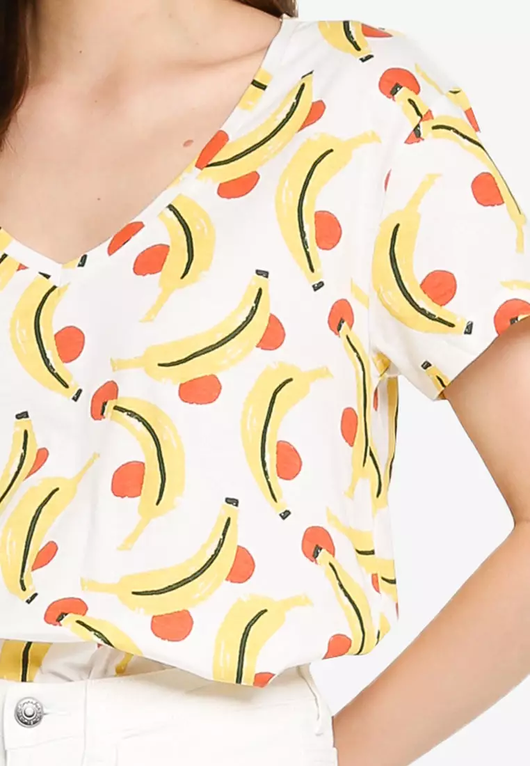 banana print shirt