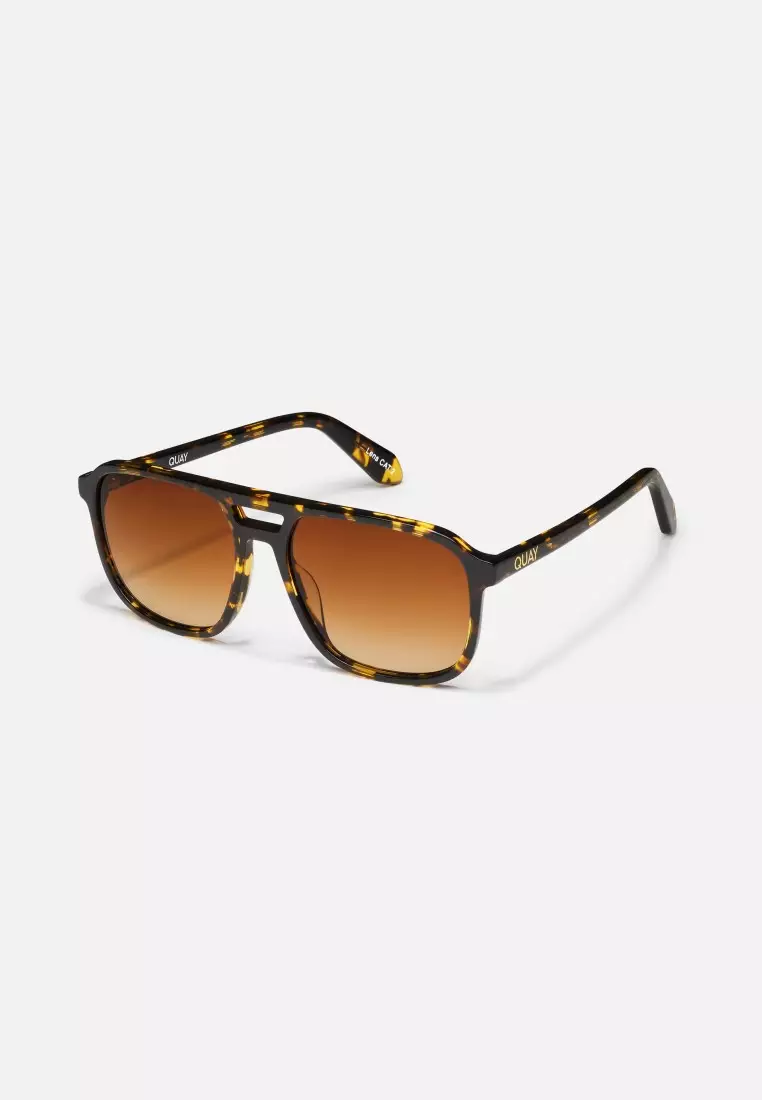 On The Fly Sunglasses - Shiny Yellow Tort/Orange