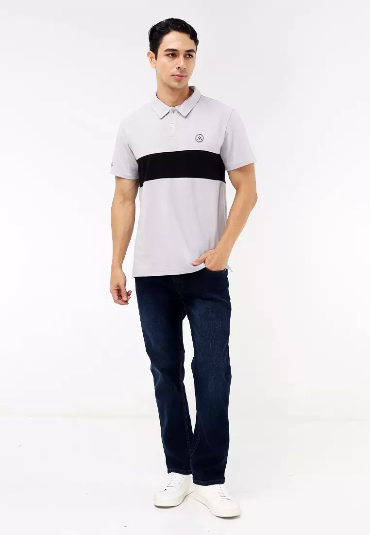 Collared Waffle Tee Short Sleeves