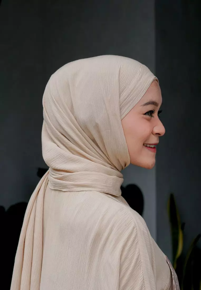 Pasmina Instan Organic Alia Creme