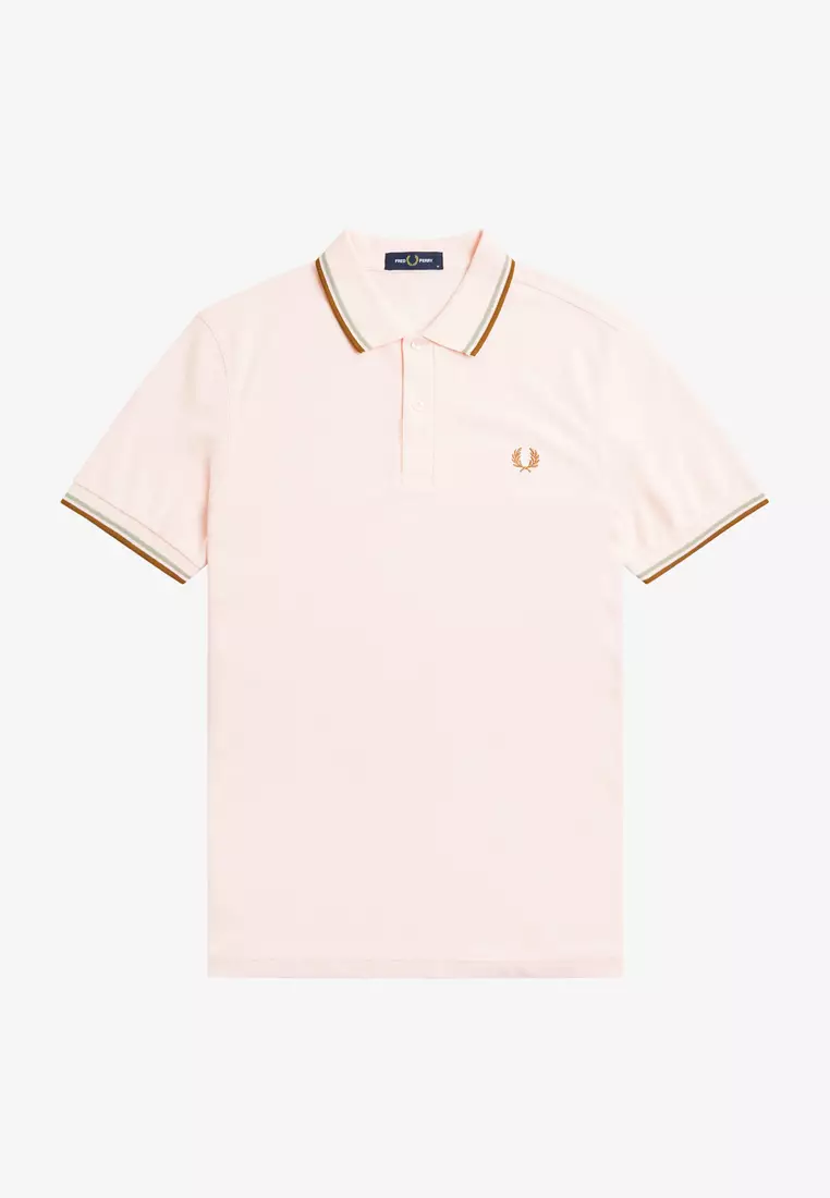 Buy Fred Perry Fred Perry M3600 Twin Tipped Fred Perry Shirt (Silky ...