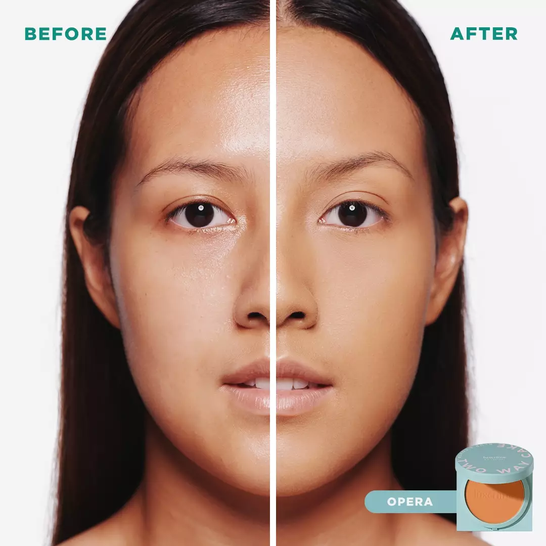 NEW Oil Control Luxcrime Blur & Cover Two Way Cake - Opera