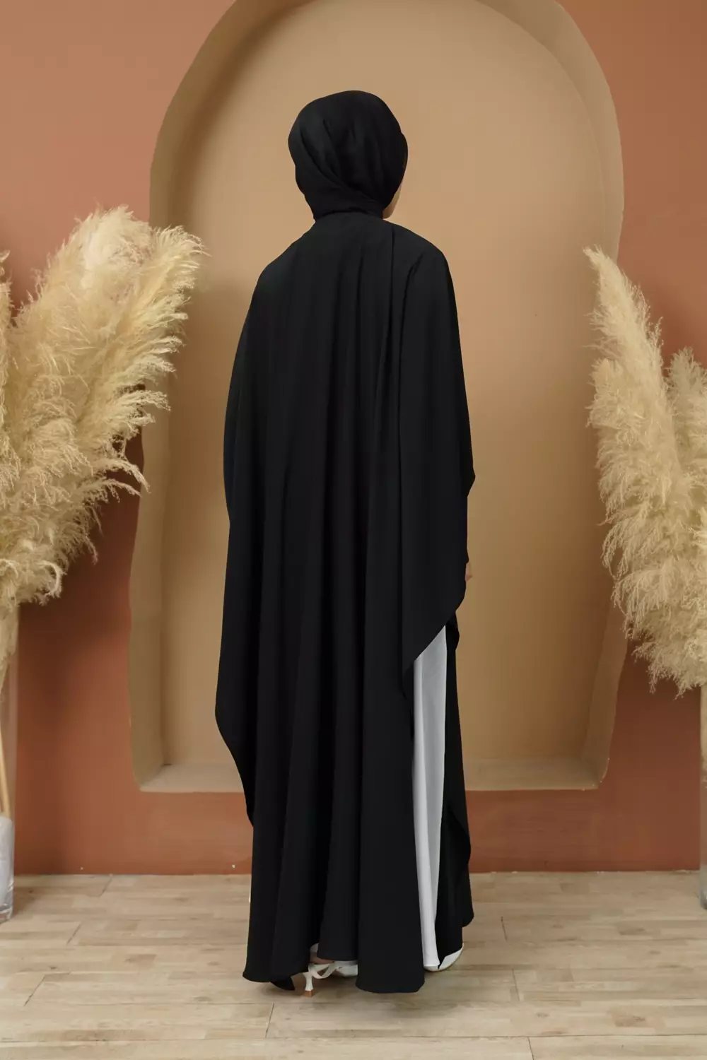 Klamby - Ashilla Abaya Full Set Jet Black