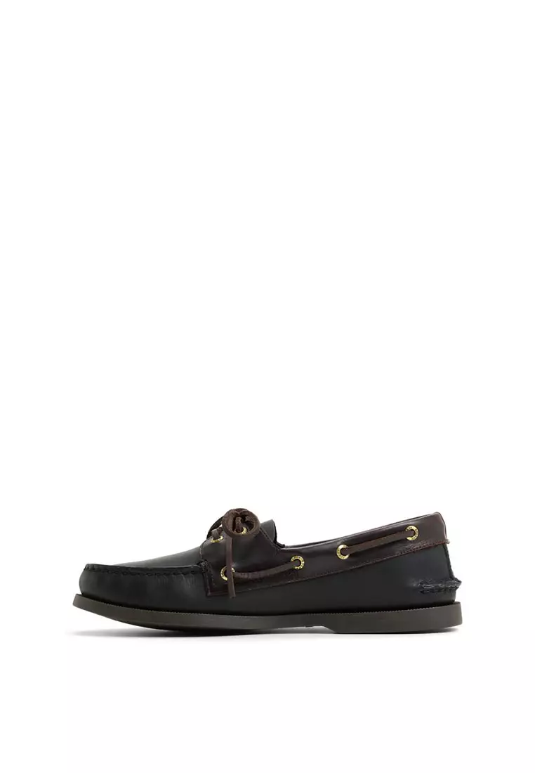 Men's Authentic Original™ 2-Eye Boat Shoes - Black (13934362)