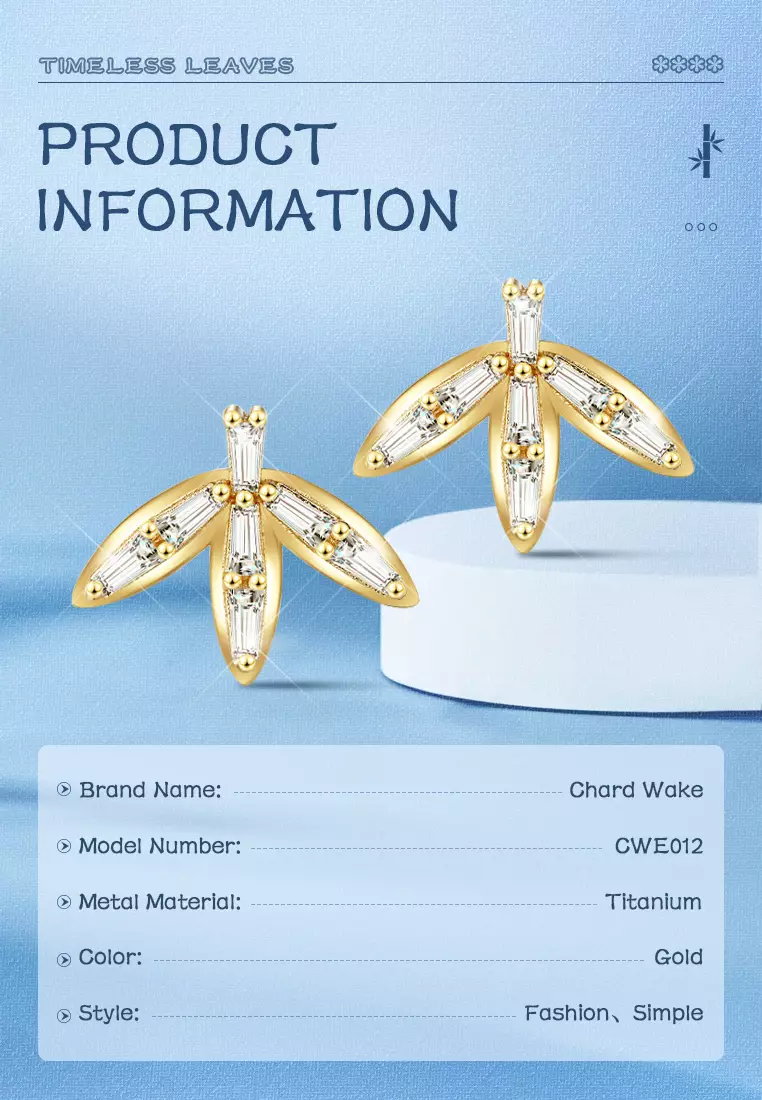 Anting Wanita Titanium Anting Giwang Cewek Korea Elegan Kotak Indah Hadiah