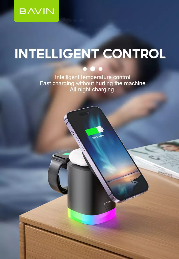 Bavin Wireless Charging Dock For Android BAVIN H-MP-XX Wireless