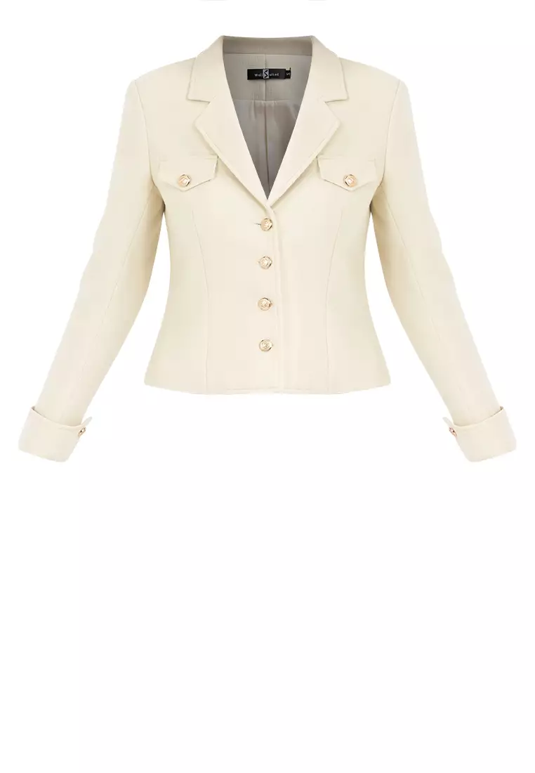 Timeless Woolen Blazer Jacket