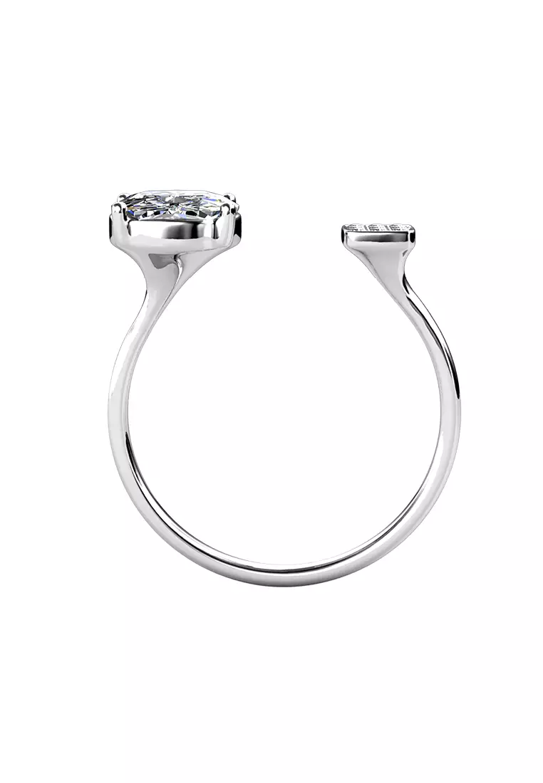 Diamanda  Ring - Cincin Crystal by Her Jewellery
