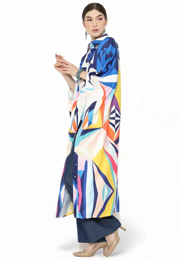 Kanzi Collared Kaftan