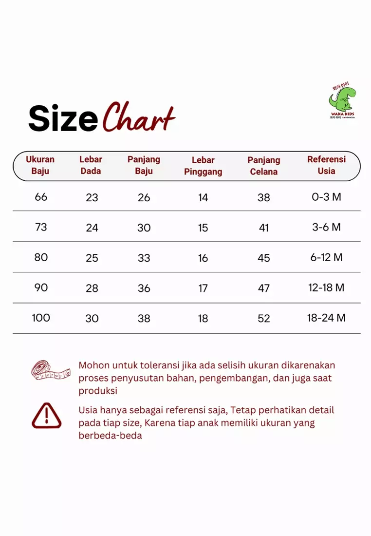 Wakakids Setelan Bayi Baju Lengan Panjang One Set Piyama Baju Tidur Bayi Newborn Bahan Organik Motif Snow Bear 4415 Venrz