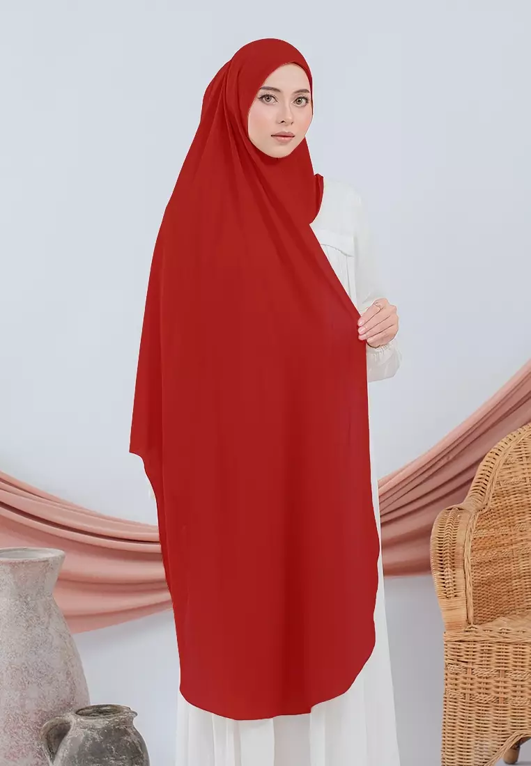HIJAB INSTAN SABIYA - MAROON