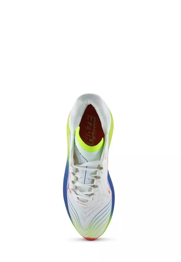 910Nineten HAZE TEMPO sepatu lari - PUTIH BIRU/MERAH/LIME