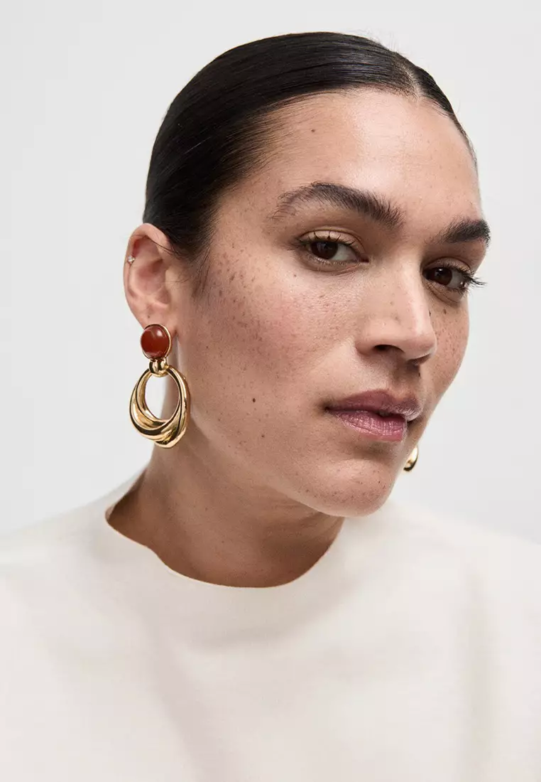 Knitted Sweater With Perkins Neck