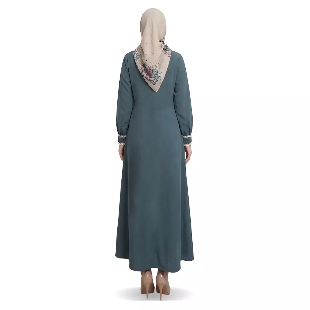 Rabbani - Gamis Lengan Panjang Dresslim Candara - Botanical Garden