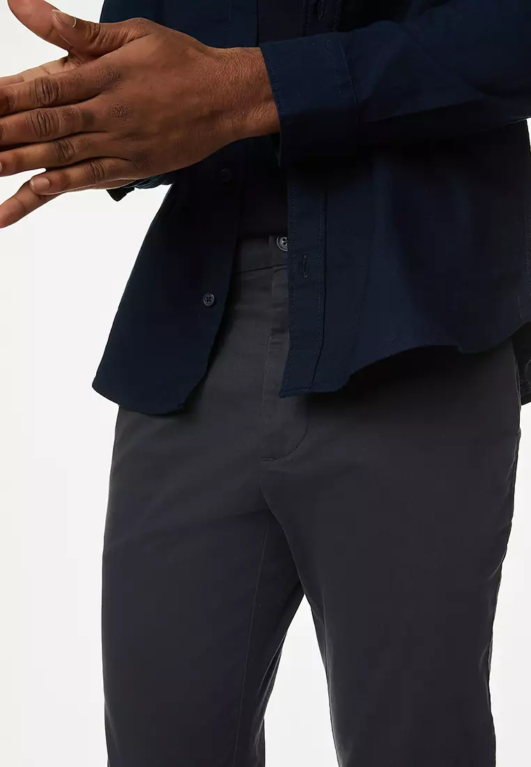 Skinny Fit Stretch Chinos
