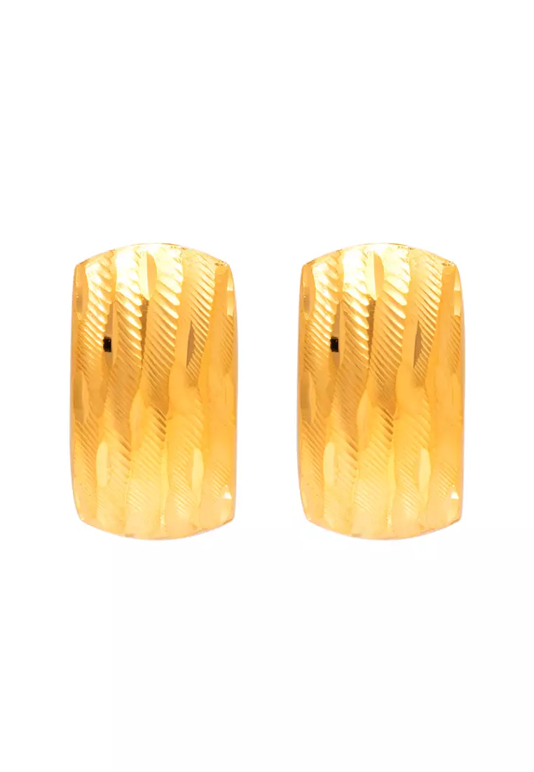 TOMEI TOMEI Lusso Italia Grandeur Earrings Yellow Gold 916 2024
