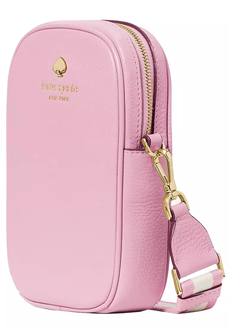 ショルダーバッグ・ポシェット Kate Spade Emma Phone Crossbody KK258 Kate Spade Emma Phone Leather Crossbody w/ Coin Purse Pouch