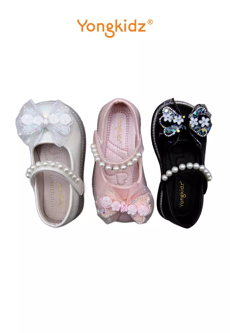 YONGKIDZ FLATSHOES ANAK OL-CS201-24 HITAM