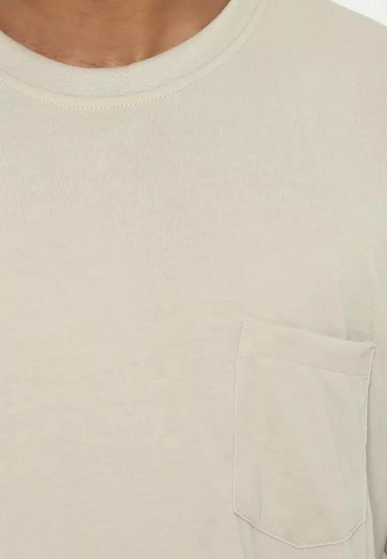 MATSUDA Kaos Polos Pocket T Shirt Cotton Chuo