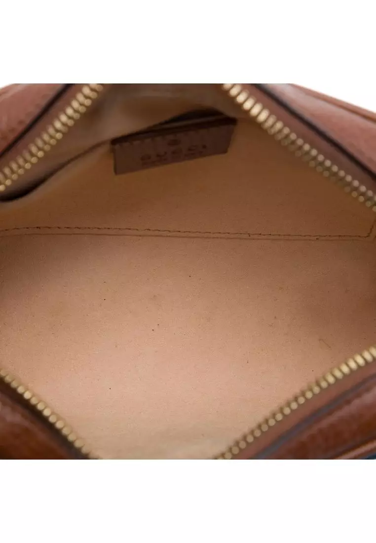 Pre-Loved Gucci Mini Gg Denim Ophidia Crossbody