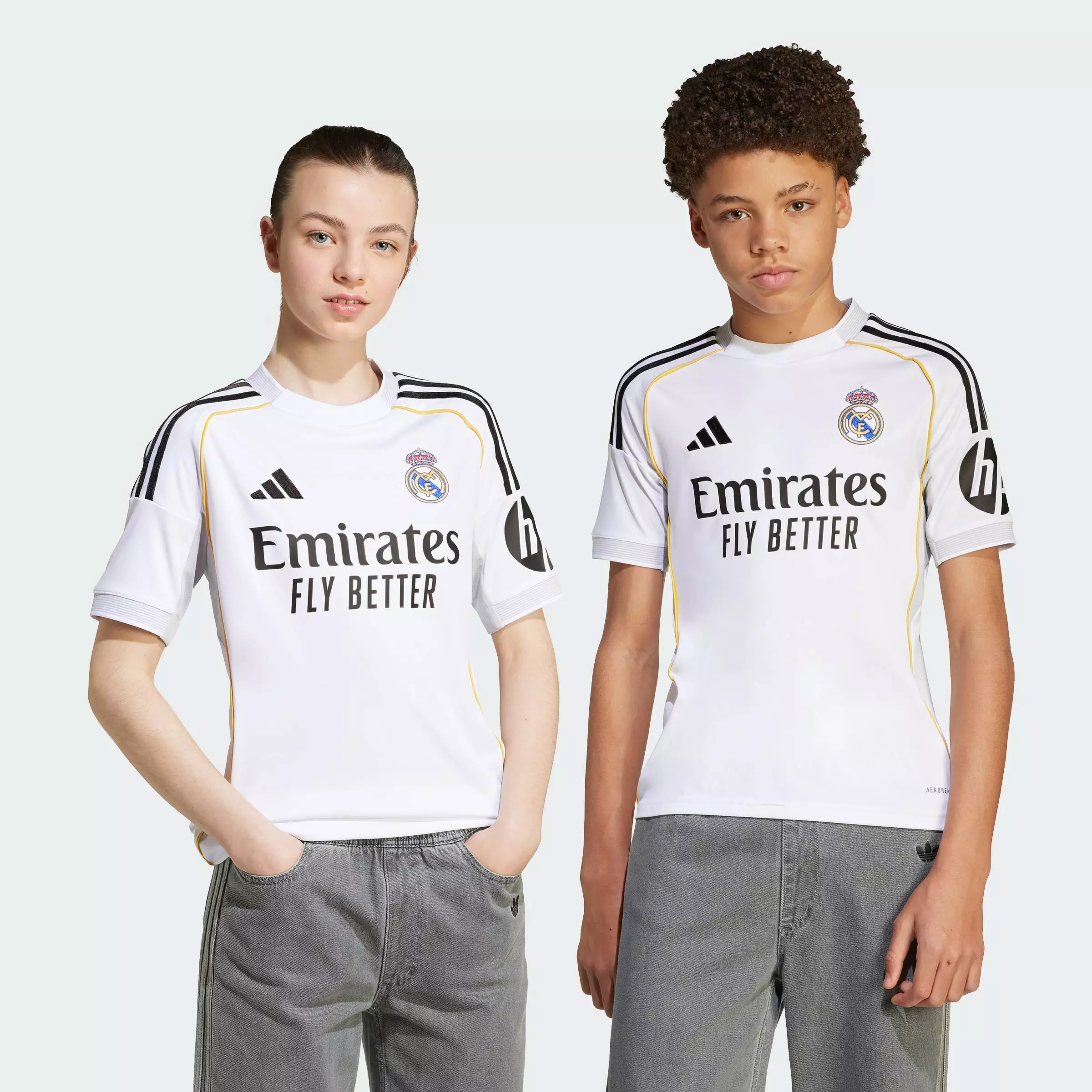 Buy ADIDAS Football Real Madrid 25/26 Home Jersey Unisex White