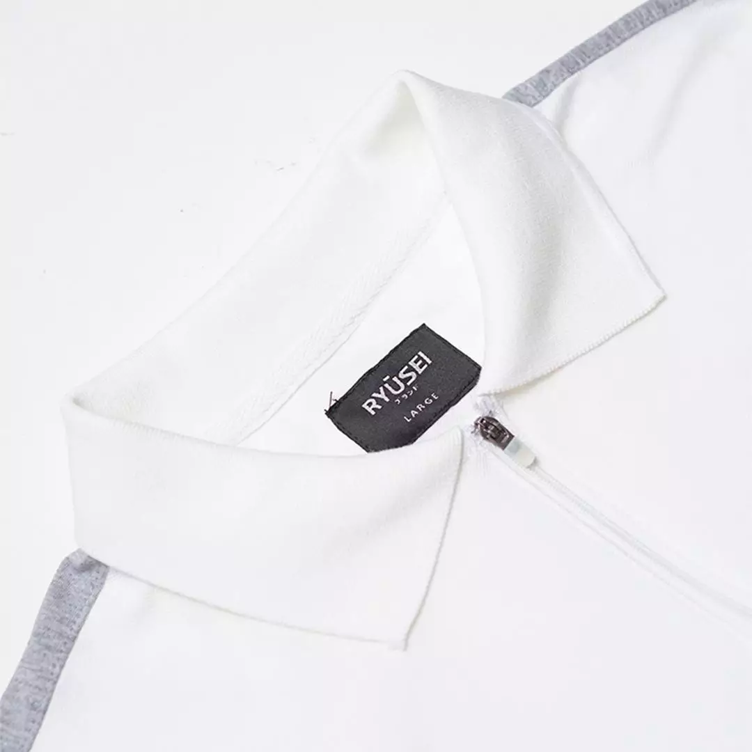Ryusei Polo Shirt Kamakari CMB White
