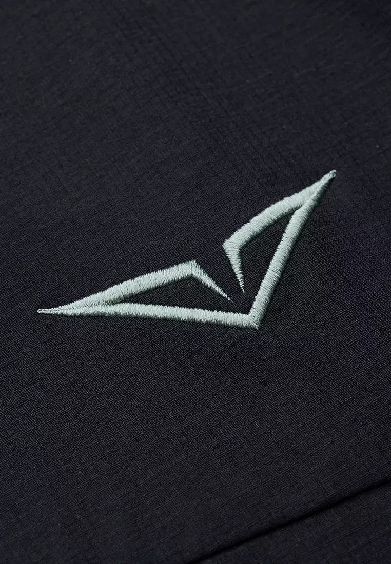 K- SWISS X ANDREY RUBLEV 男裝 LOGO 寬鬆方格暗紋連帽外套