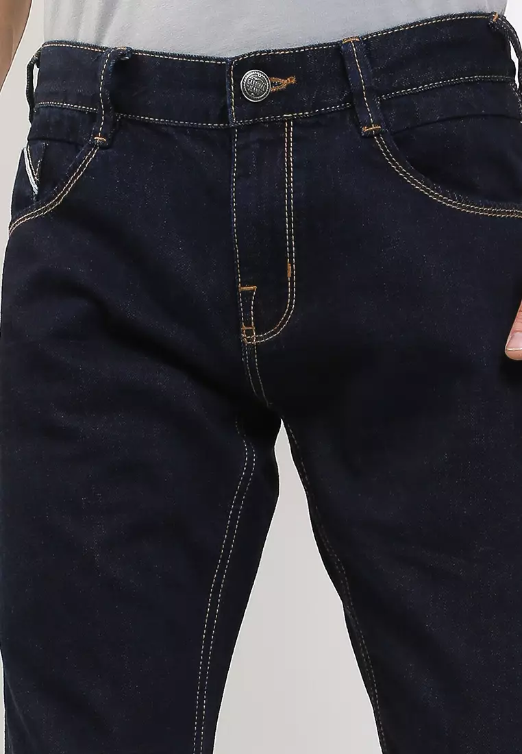 CJ Straight Slim Selvedge Denim Five Pockets