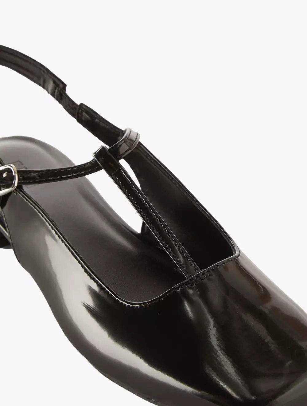 RUBI - HEELS - MILEY T-BAR BLOCK HEEL - Black