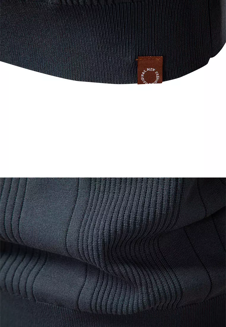 Slim Knit Polo Shirt AX-PSD6119