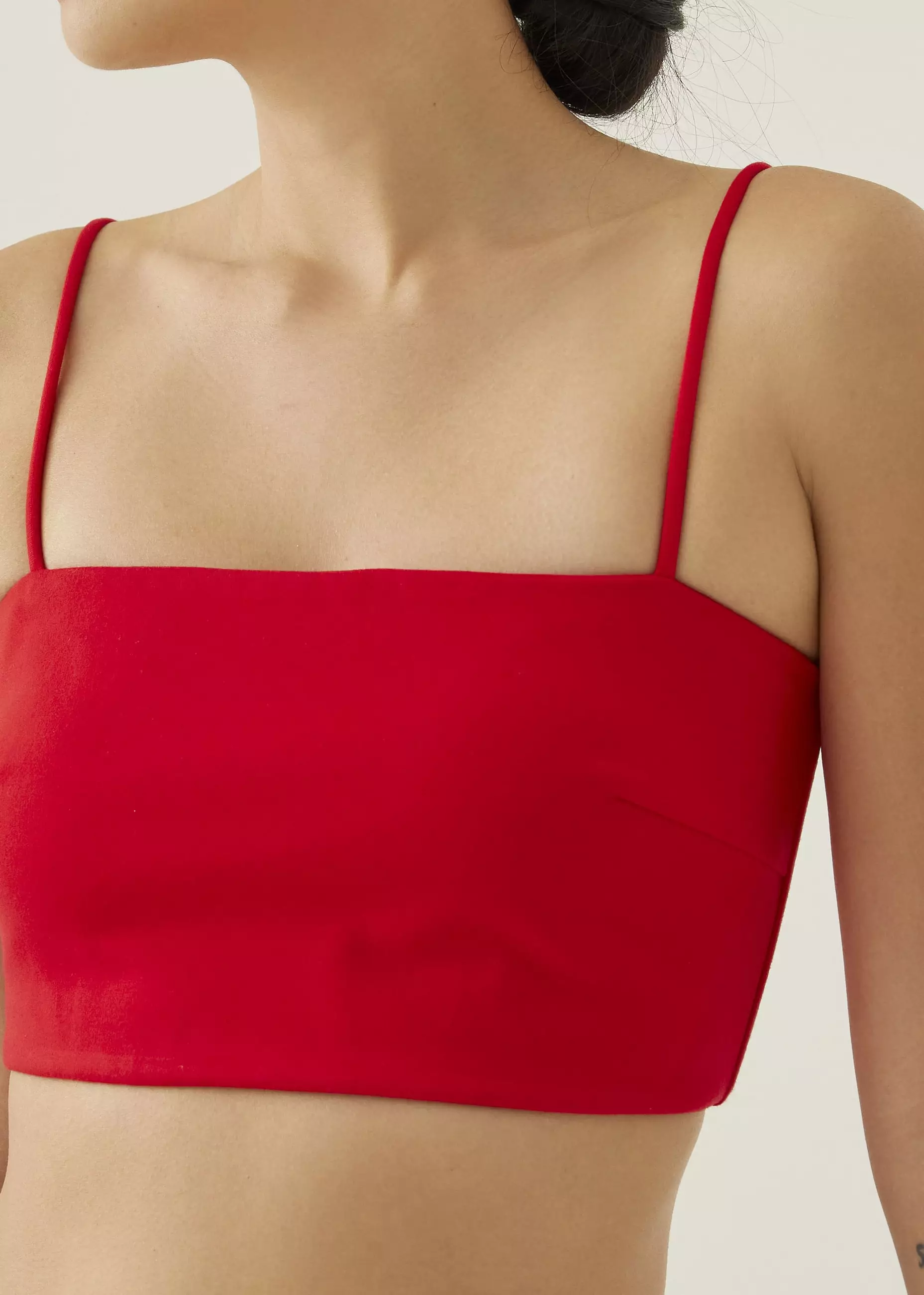 Atasan Wanita - Jaelia Crop Camisole Top