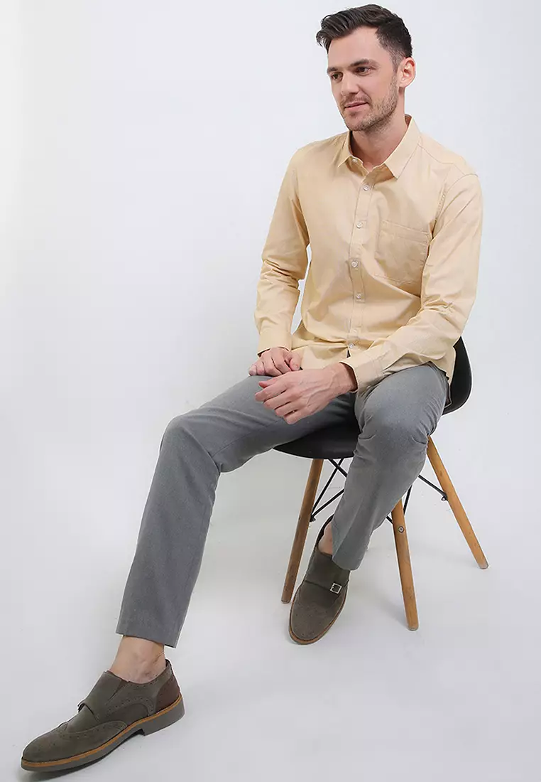 AS Kemeja Lengan Panjang