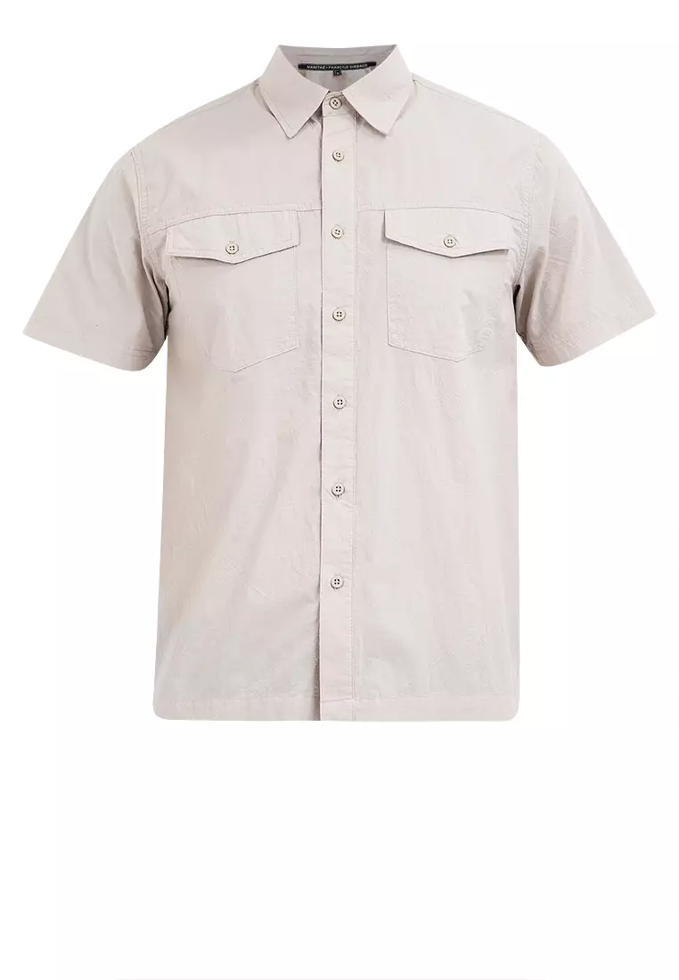 Men's Polo #2 Button Down Beige