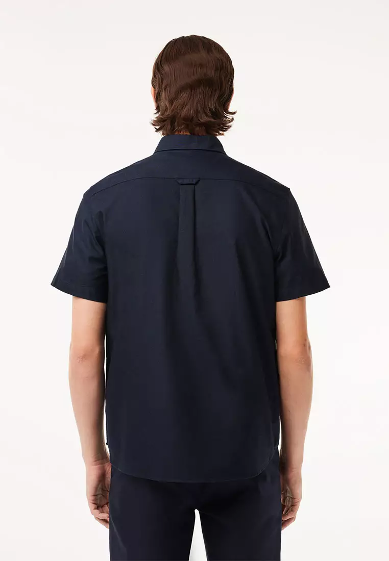 Regular Fit Short Sleeved Oxford Shirt