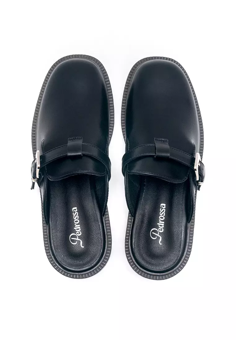Cameron Platform Clogs in Black