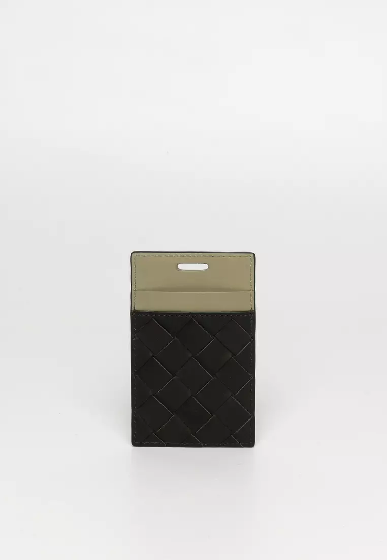 Buy BOTTEGA BOTTEGA Calfskin Leather Badge Holder Online