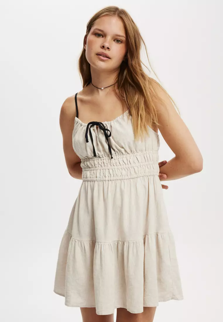 Haven Tiered Mini Dress