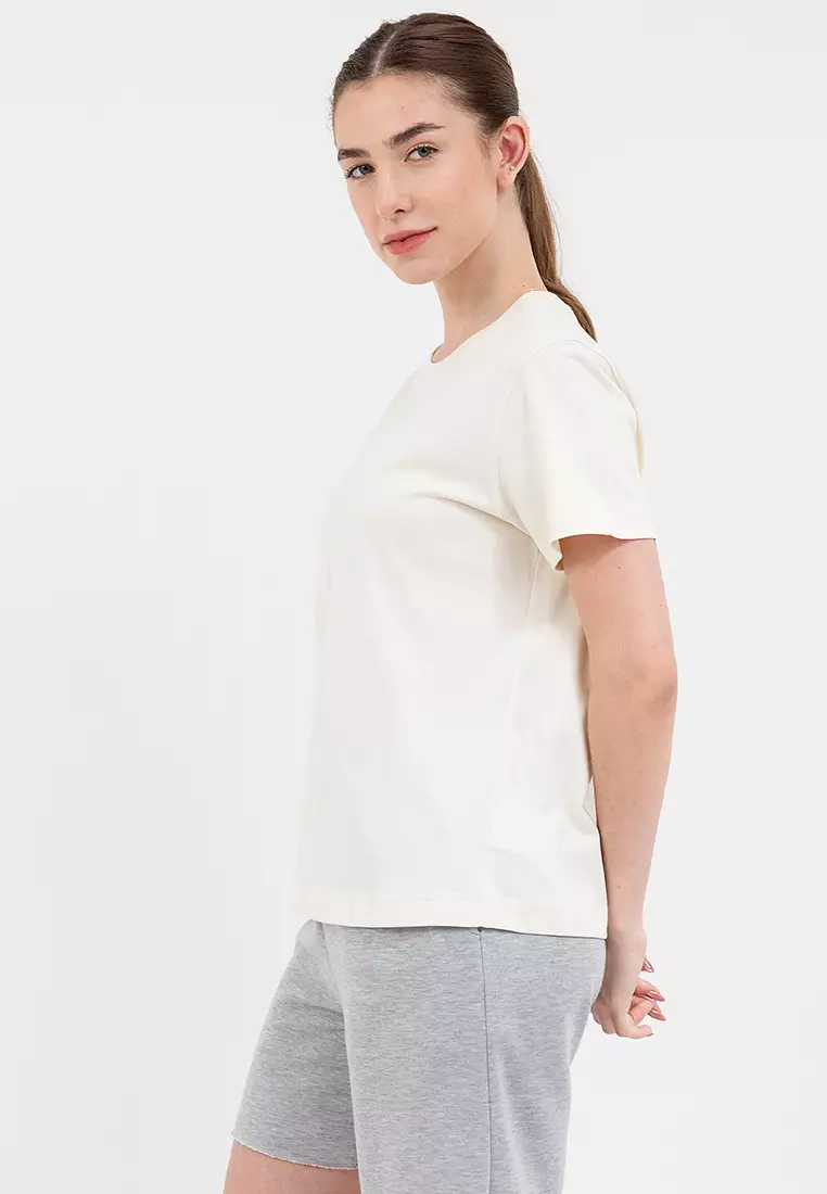 Sport Essentials Jersey Logo T-Shirt Womens TOP-36282