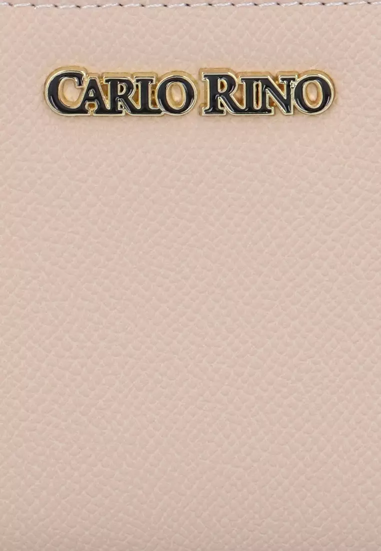 Katie Zip Card Holder  - Nude