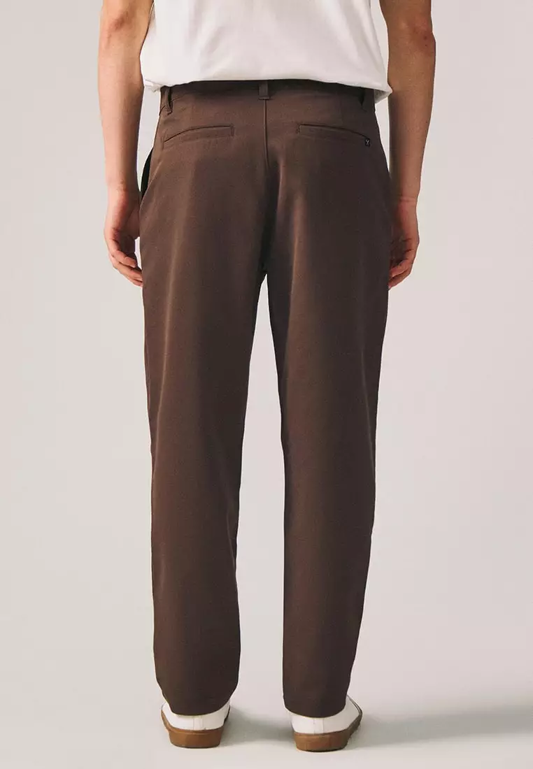 Slim Fit Canvas Trousers