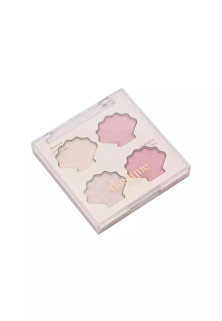 DASIQUE Shine Glowy Highlighter Palette (#01Twinkle Mermaid)(5.5g) 5.5g