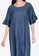 Amelia blue Rafi Ruffle Sleeve Dress 65982AA4F5C88CGS_3