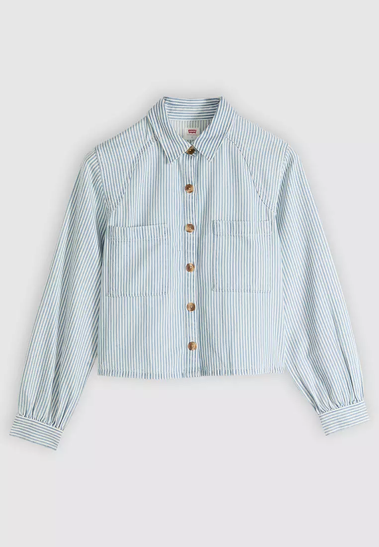 Levi's® Women's Tini Long-Sleeve Utility Shirt (005EV-0006)