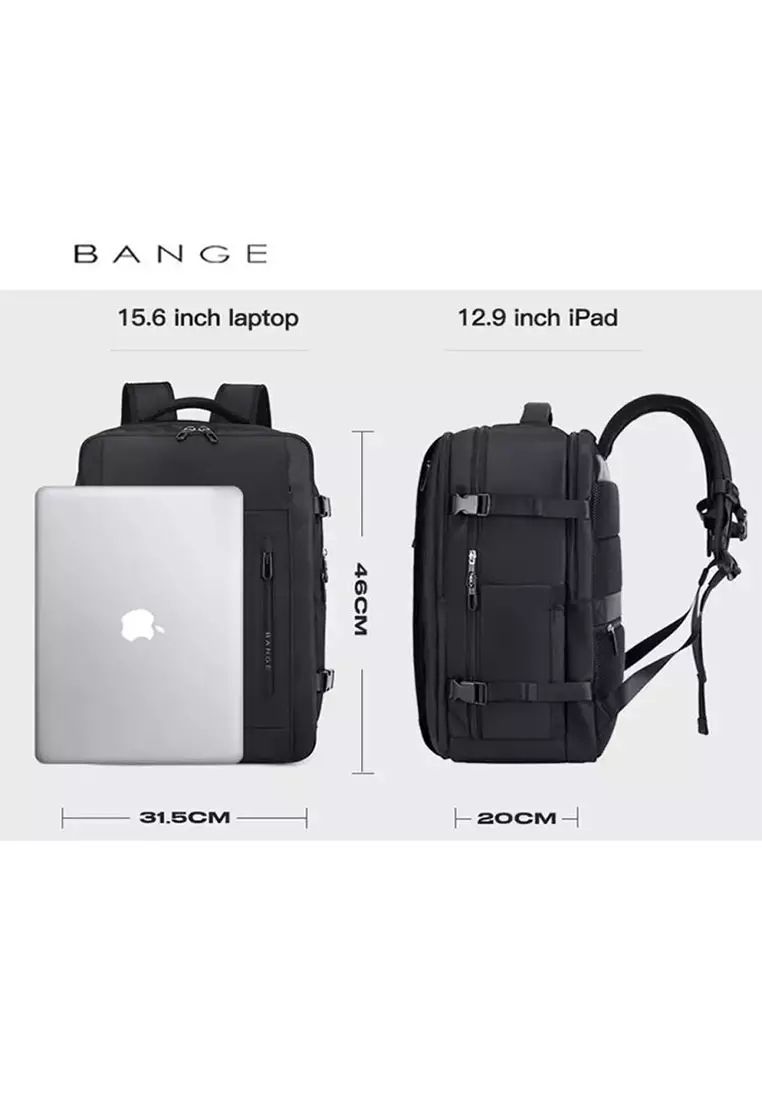 Bange BG1801 15.6 Inch Laptop Backpack Travel Bag – Pink