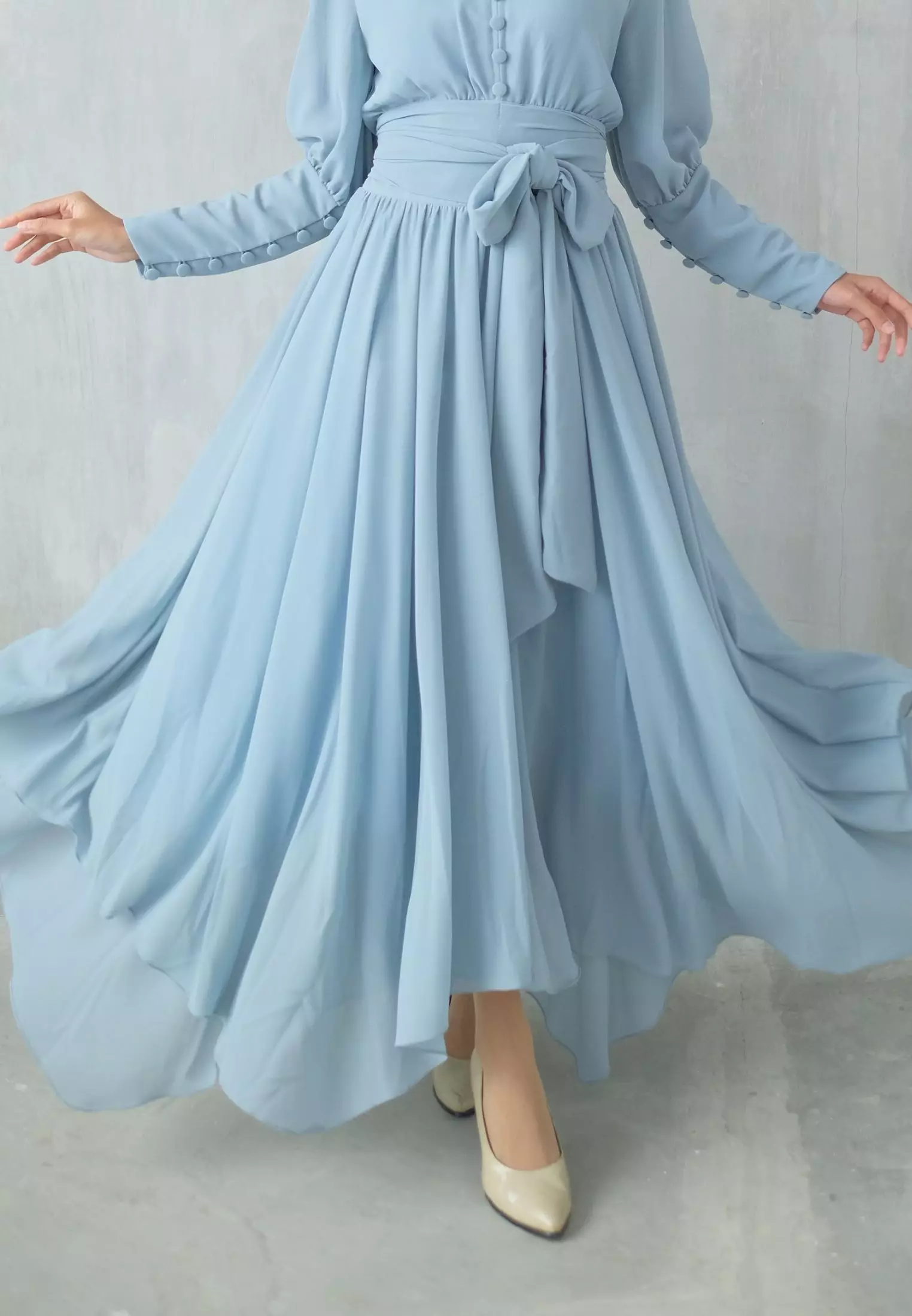 AMARA DRESS - Blue