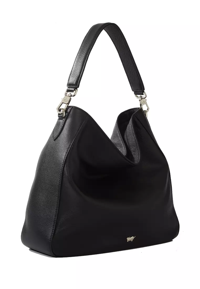 Medium leather hobo bag online