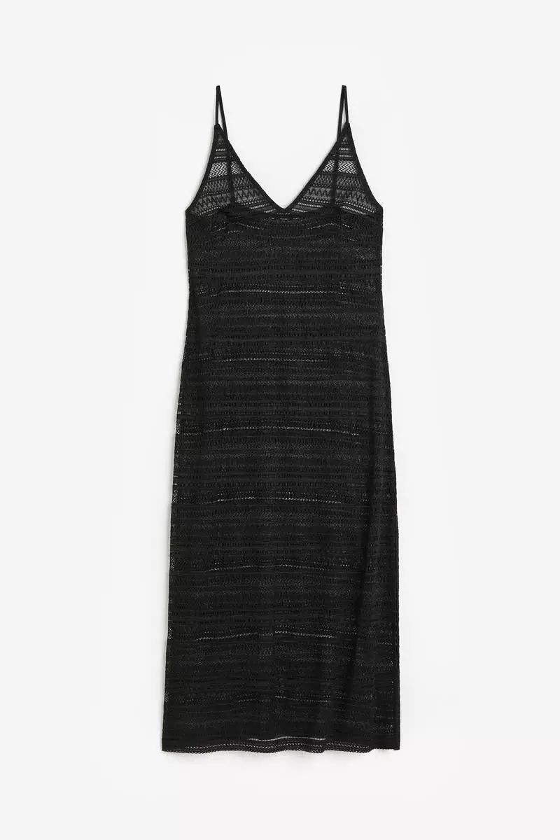 V-neck bodycon dress