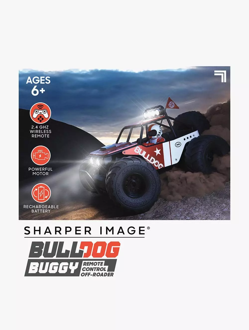 Sharper Image Toy RC Off Road Bulldog Buggy - DCP1212010051